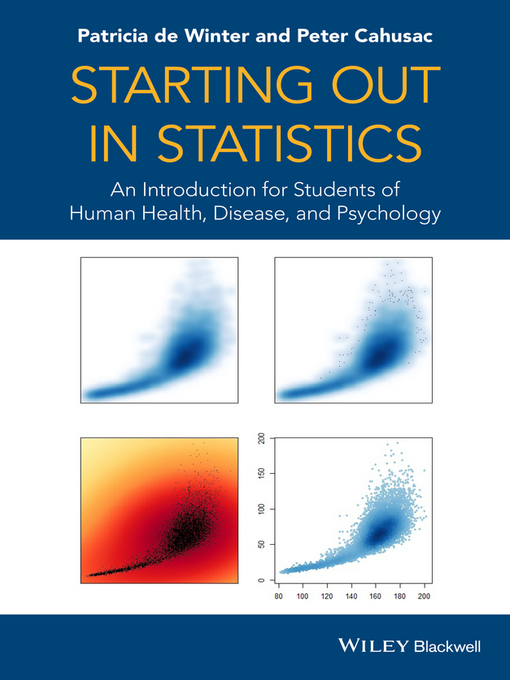 Title details for Starting out in Statistics by Patricia de Winter - Available